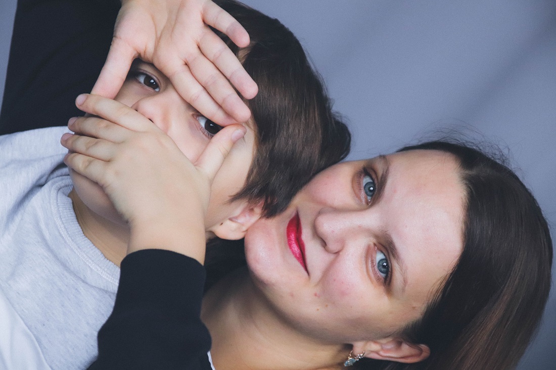 Ольга Глумова с сыном