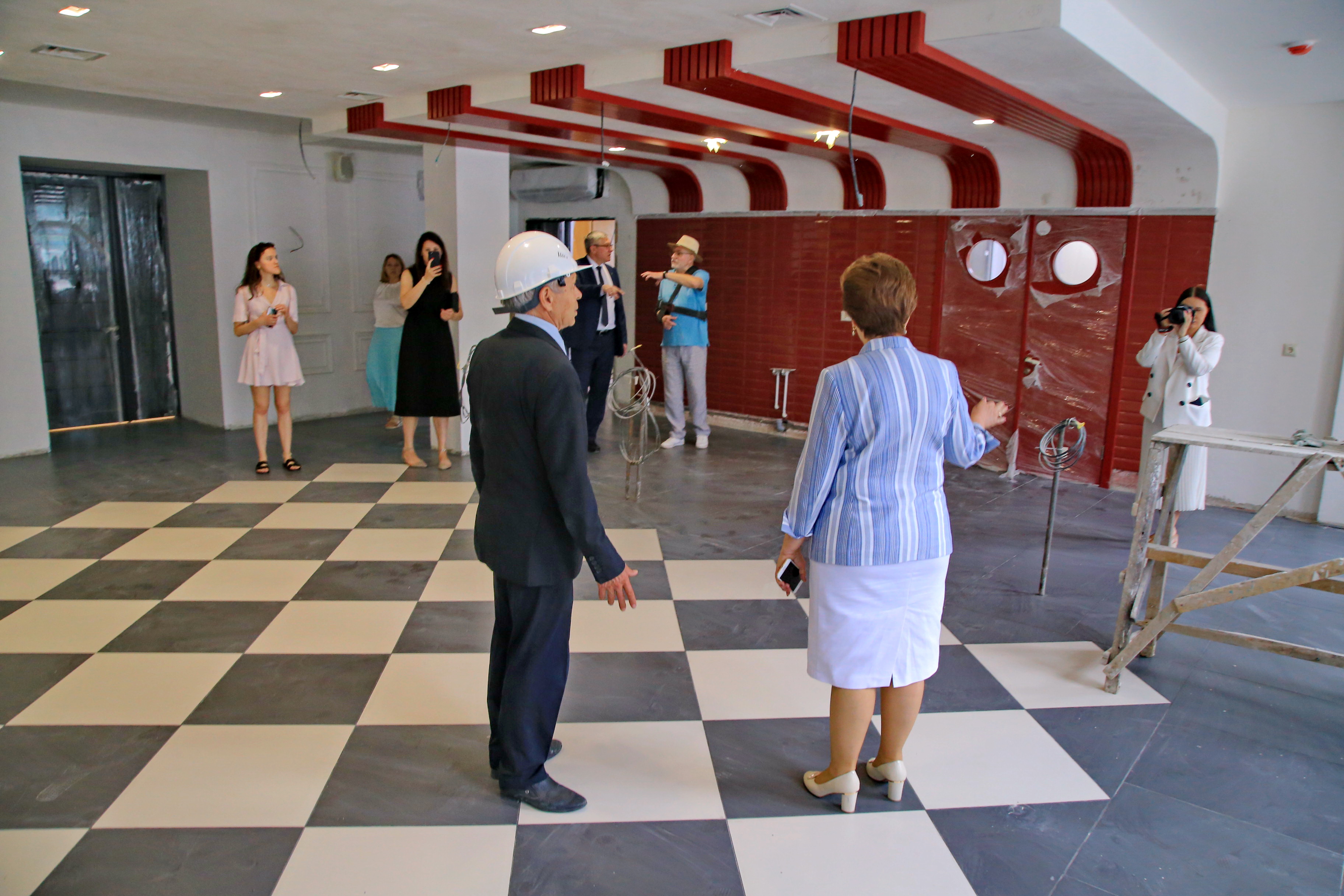 Реконструкция кинотеатра «Пионер». Июль 2022 года