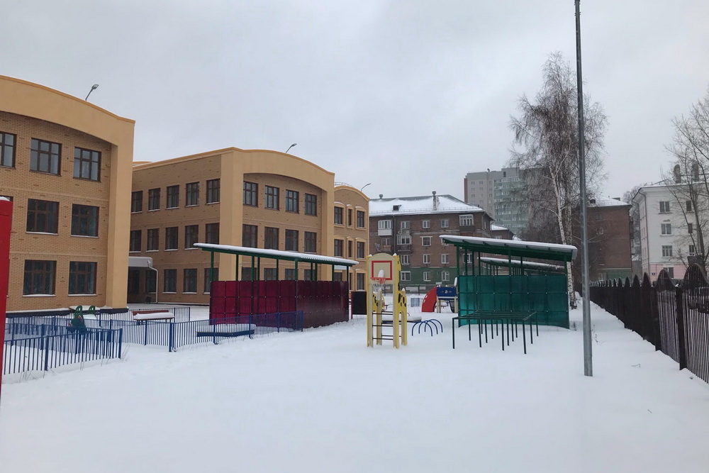 Новый детский сад №262 на улице Авиастроителей, 5а. Ноябрь 2020 года
