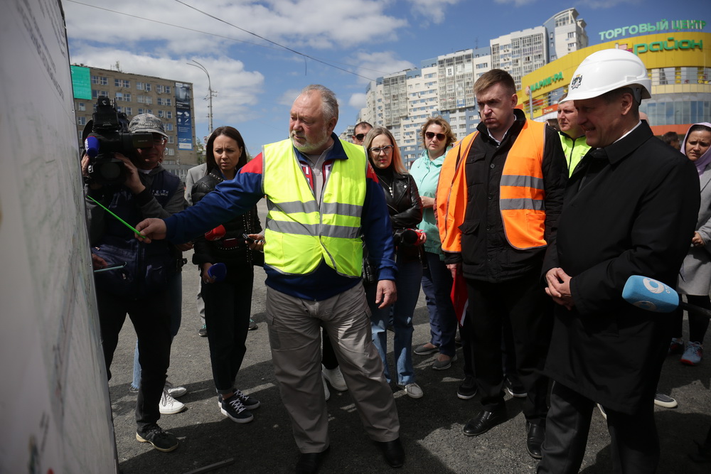 Реконструкция площади Лыщинского: июнь 2021 года