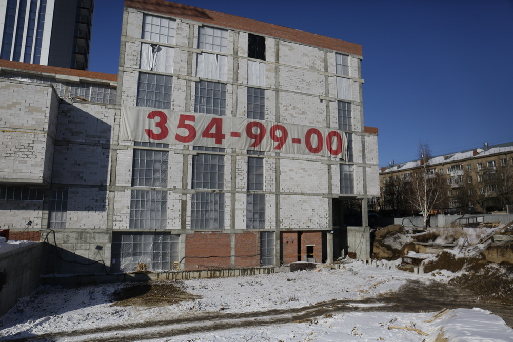 Строительство «Туриста». Февраль 2022 года