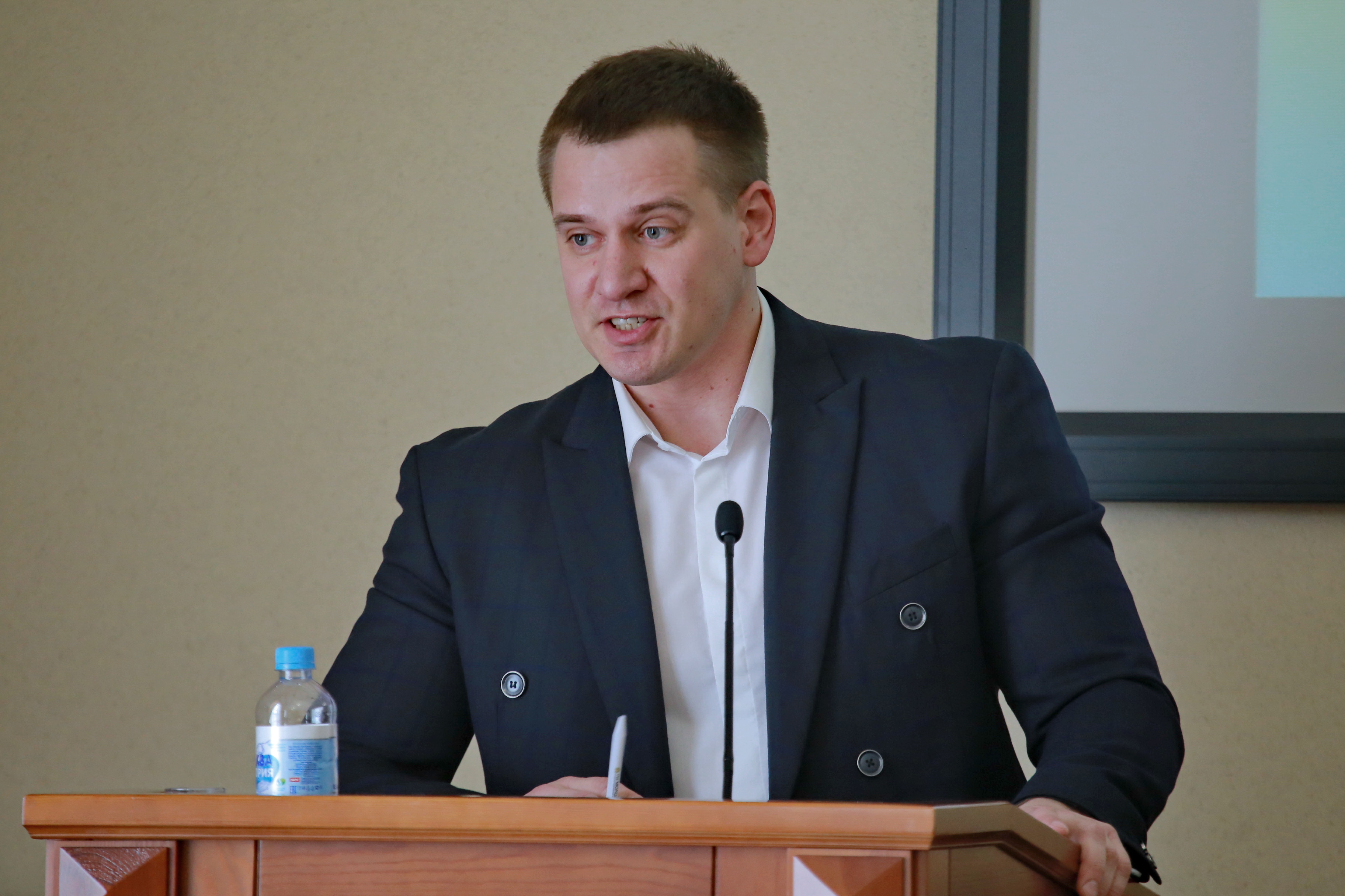 Тотальный диктант на Красном проспекте, 34. Диктатор Николай Лукинский