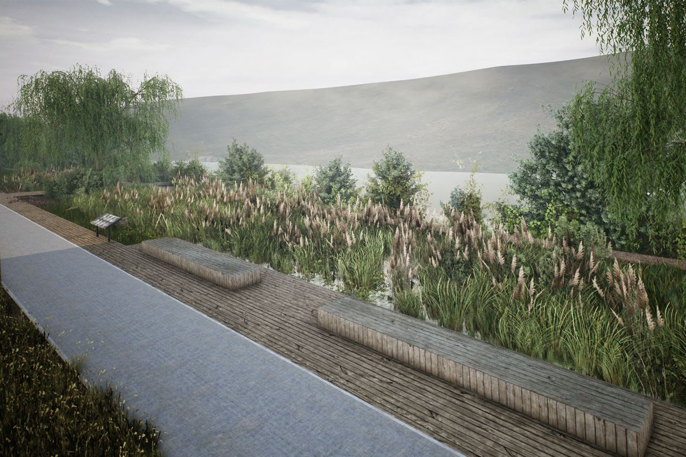 Каким запланировали парк на реке Ине