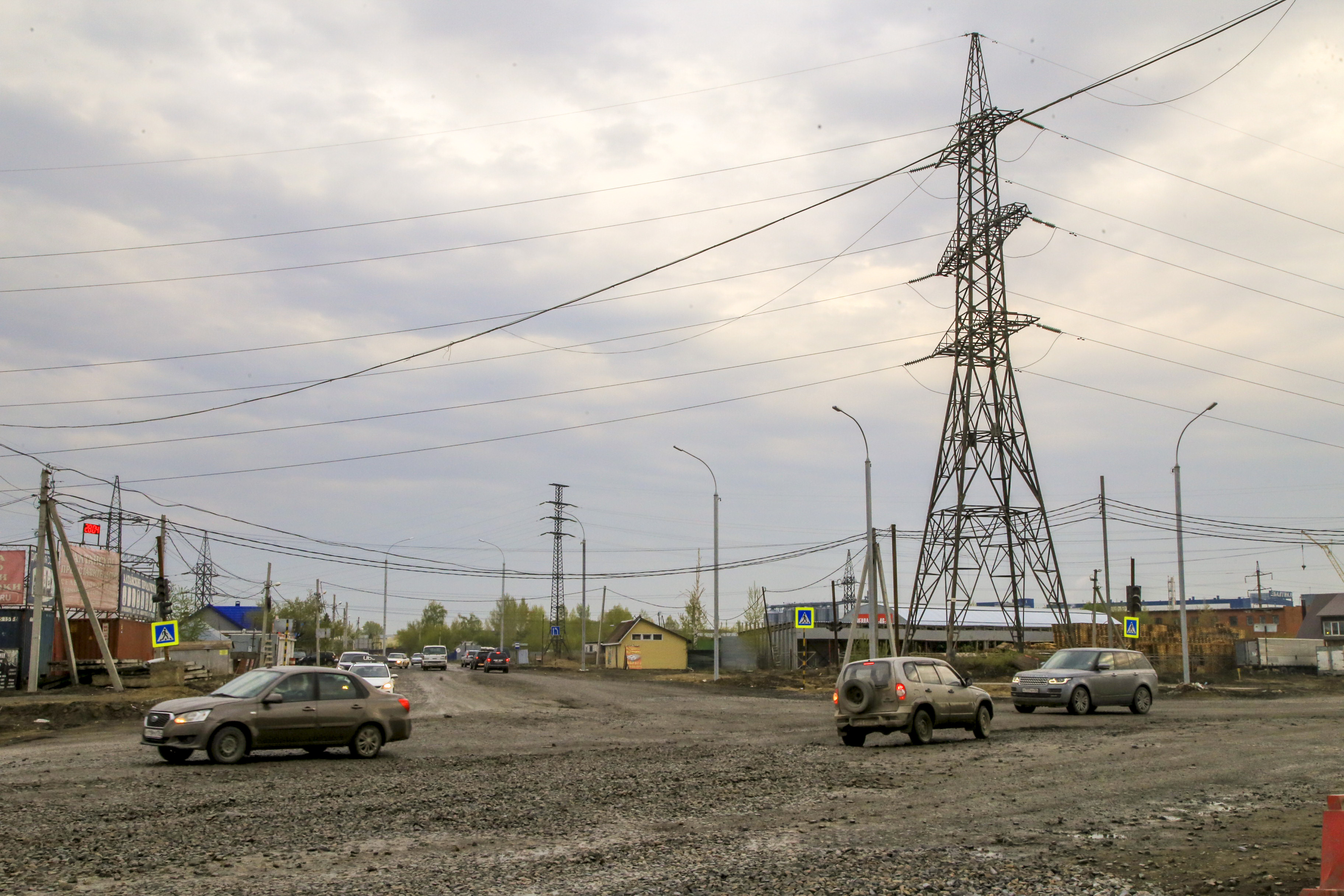 Процесс реконструкции улицы Большой (апрель 2020 года)