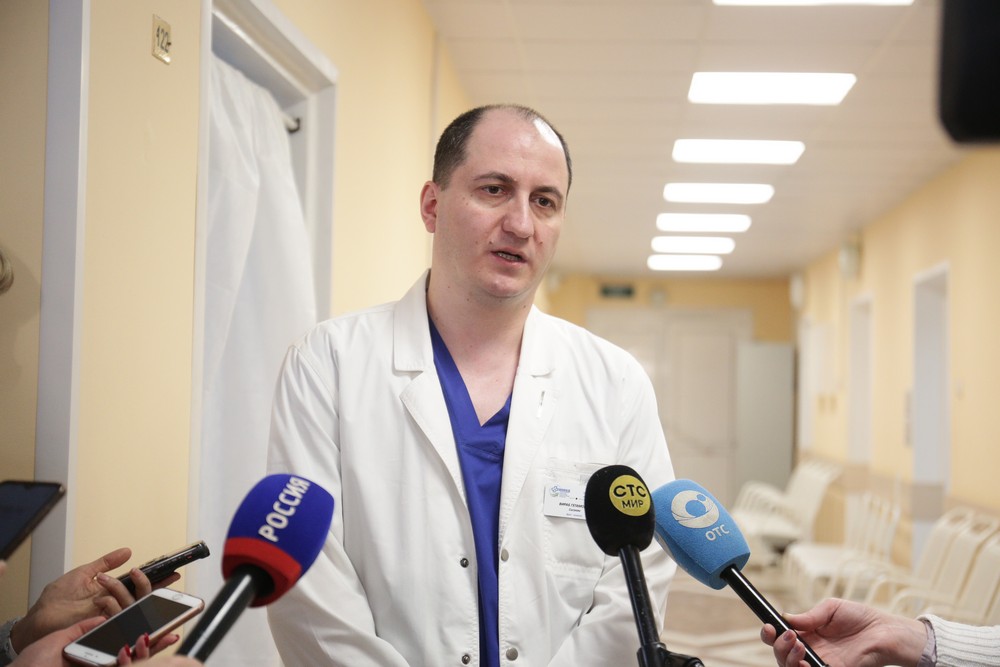 Заведующий отделением онкодиспансера Вираб Сисакян