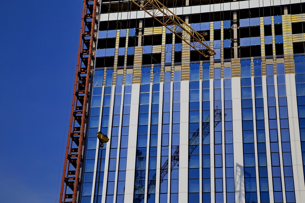 Реконструкция гостиницы «Турист»: май 2021 года