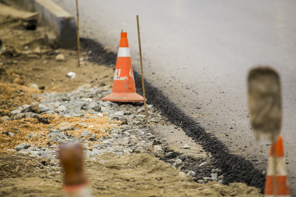 Реконструкция улицы Кедровой (сентябрь 2020 года)