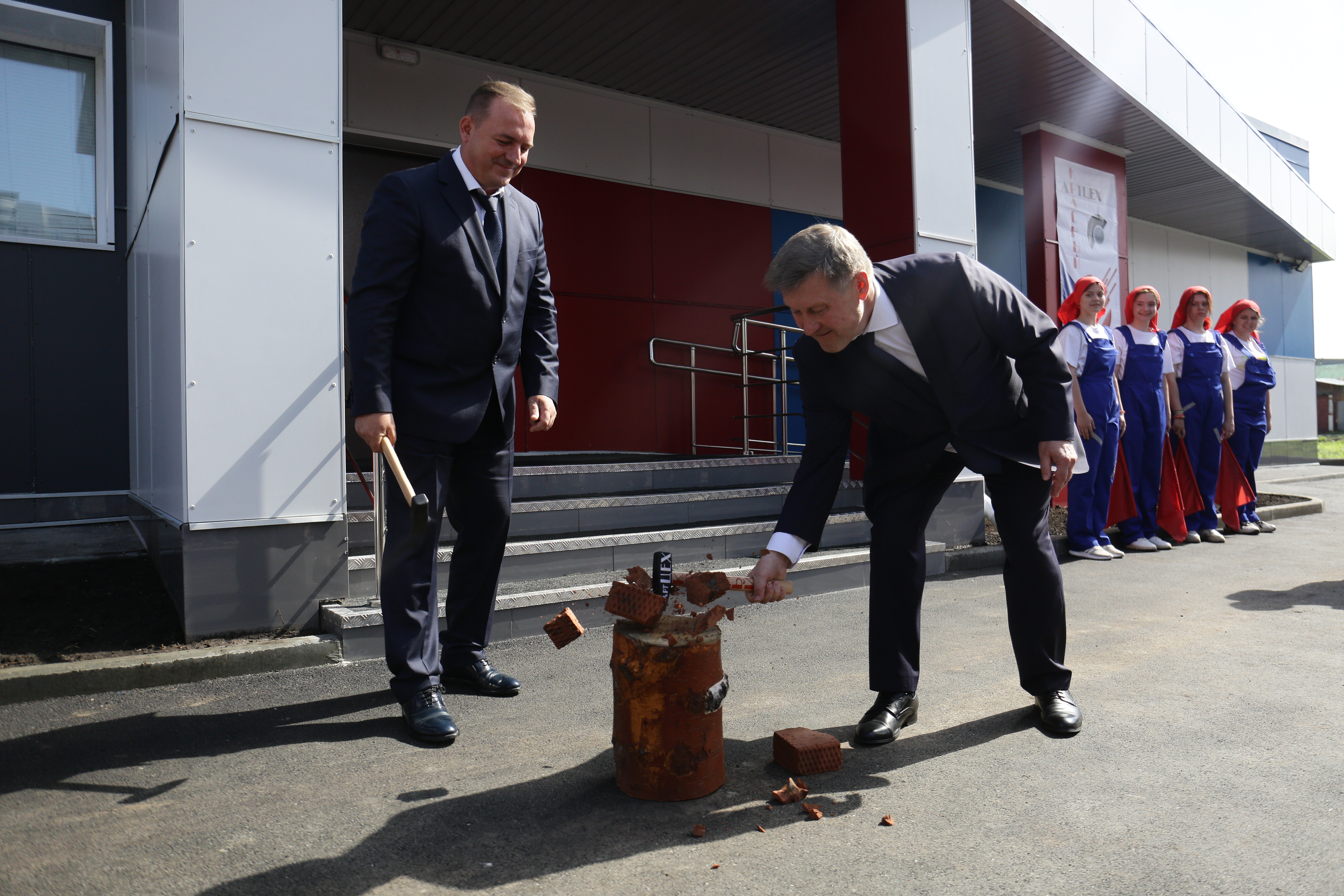 Открытие арт-цеха «Красный» в Новосибирске (24.06.2022)