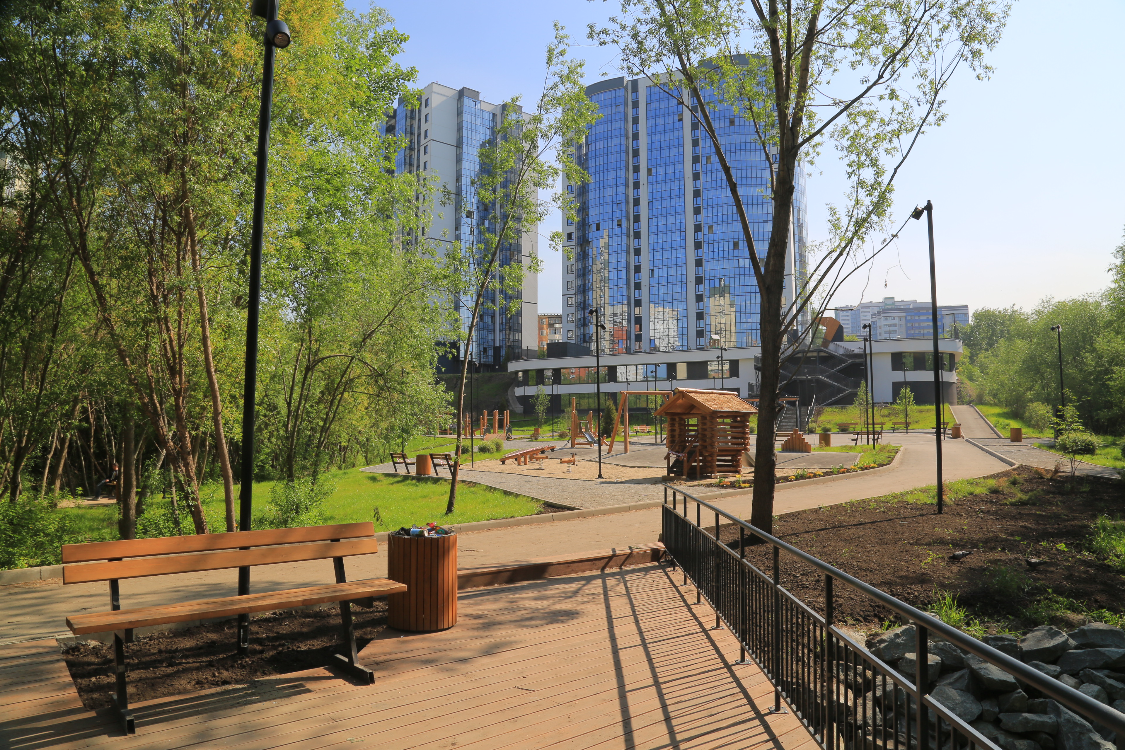 Ельцовский парк (июнь 2023 года)