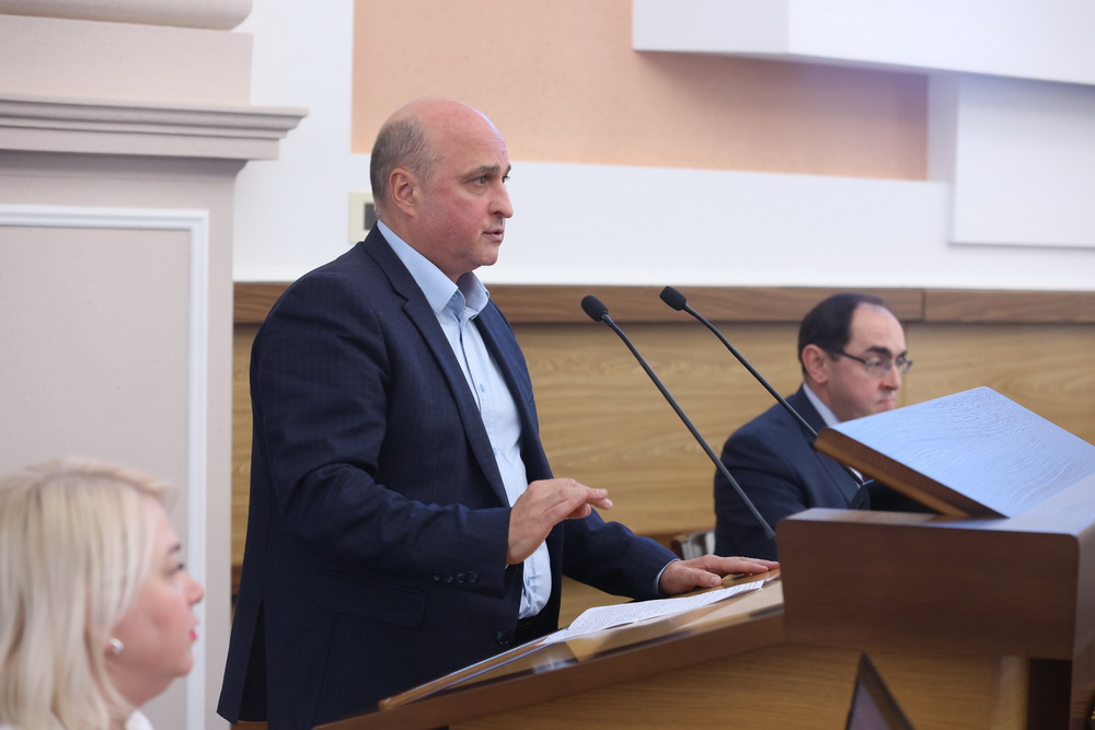 На подведении итогов работы департамента транспорта и дорожно-благоустроительного комплекса мэрии Новосибирска