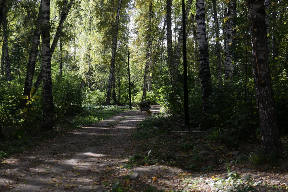 Сквер Героев Донбасса. Сентябрь 2022 года