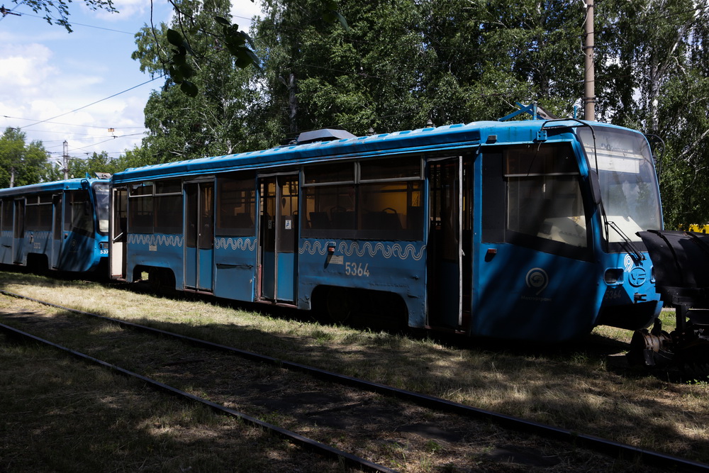 Трамваи, подаренные Новосибирску Москвой