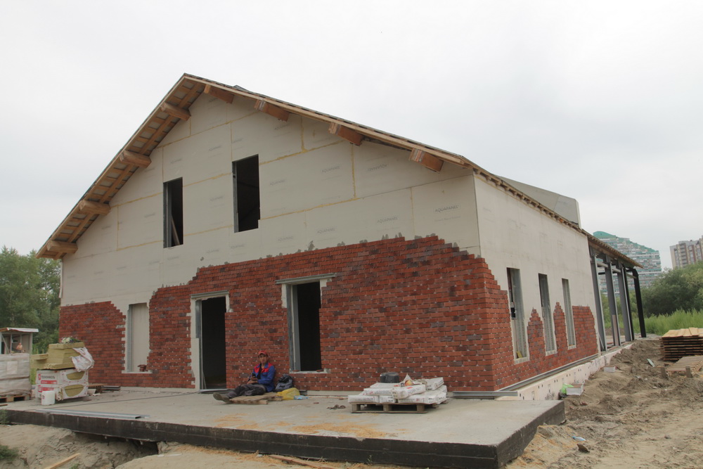 Будущий парк у Каменки. Июль 2023 года