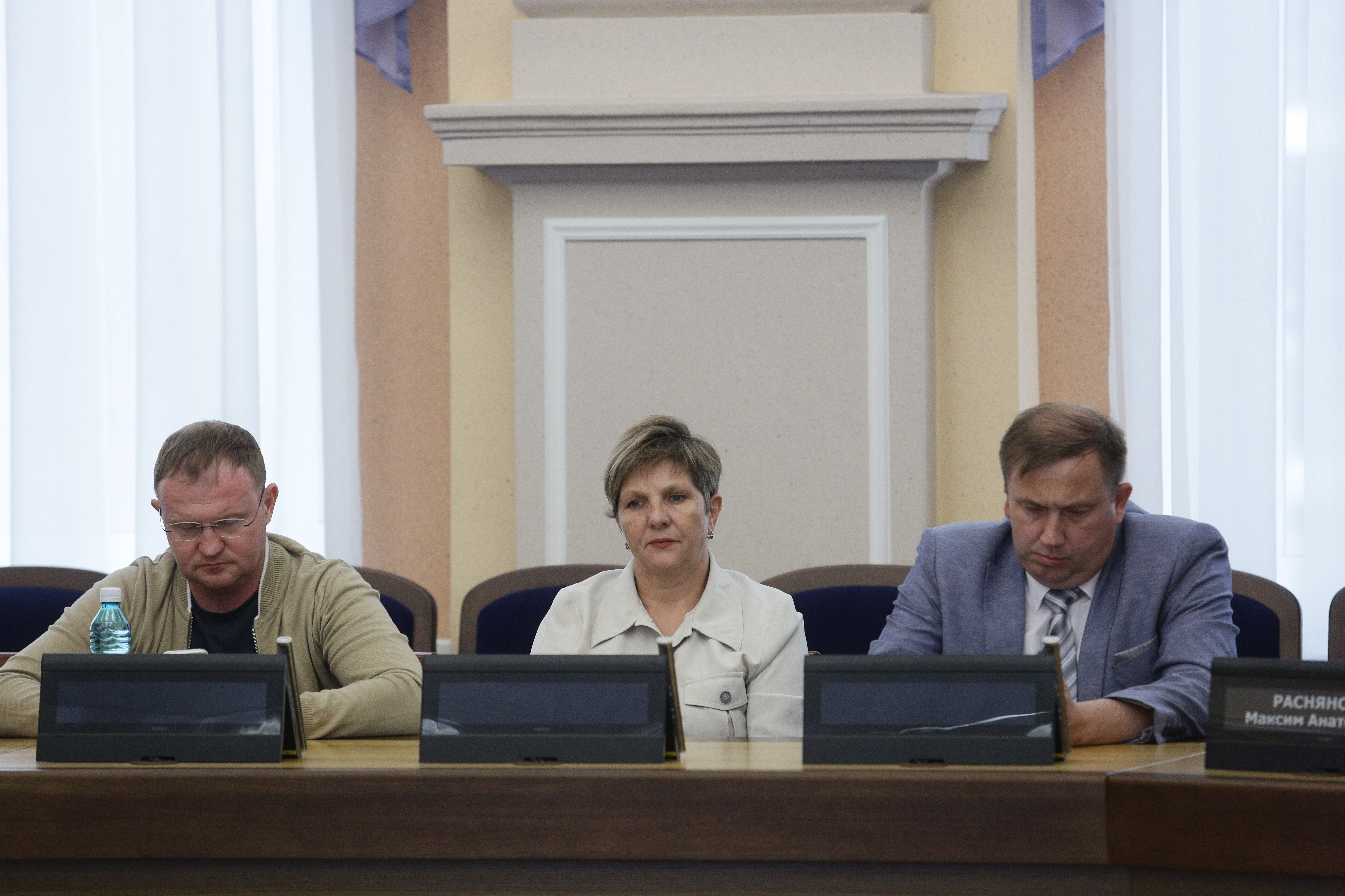 На подведении итогов работы весенних ярмарок