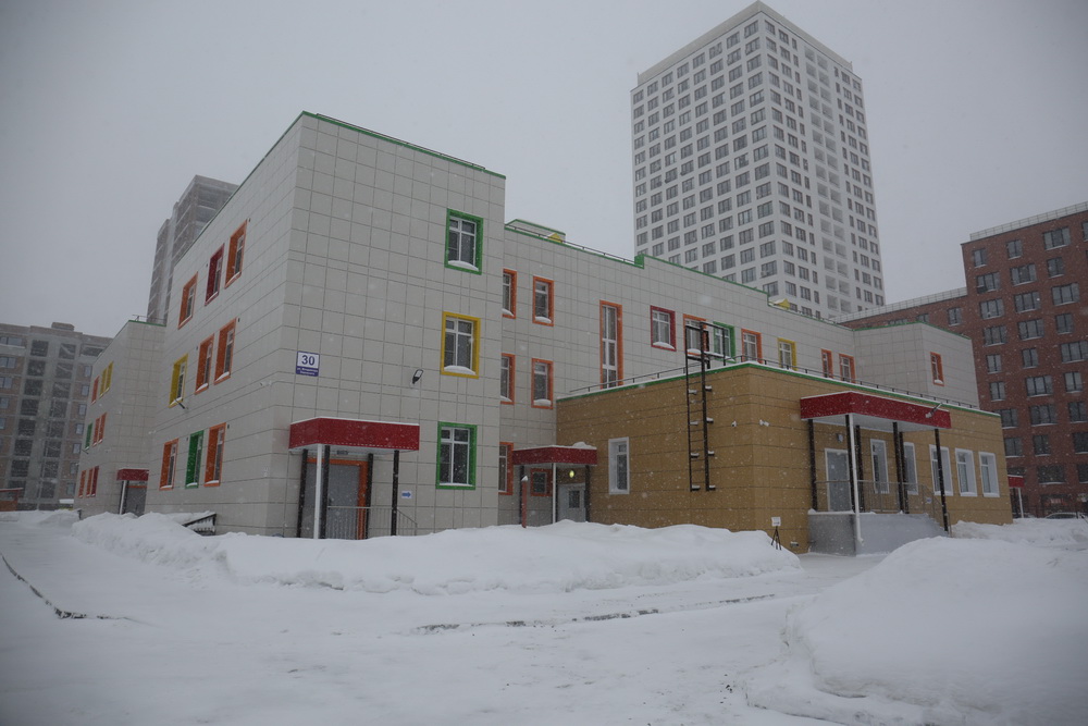 Детский сад в микрорайоне «Европейский берег»