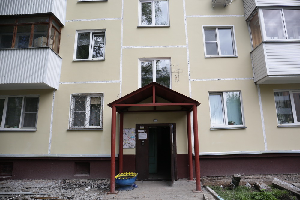 Капитальный ремонт домов на улице Гоголя. Май 2021 года