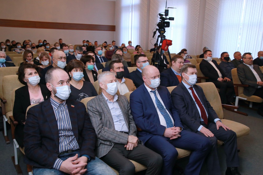 На подведении итогов 2021 года в Ленинском районе