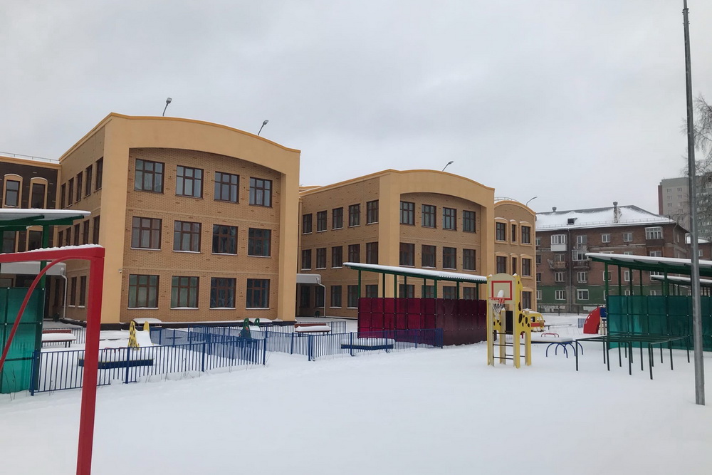 Новый детский сад №262 на улице Авиастроителей, 5а. Ноябрь 2020 года