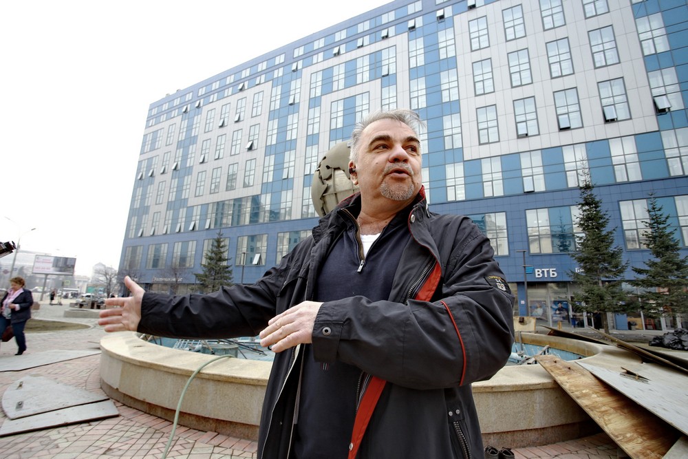 Руководитель МКУ «Горфонтан» Валерий Науменко