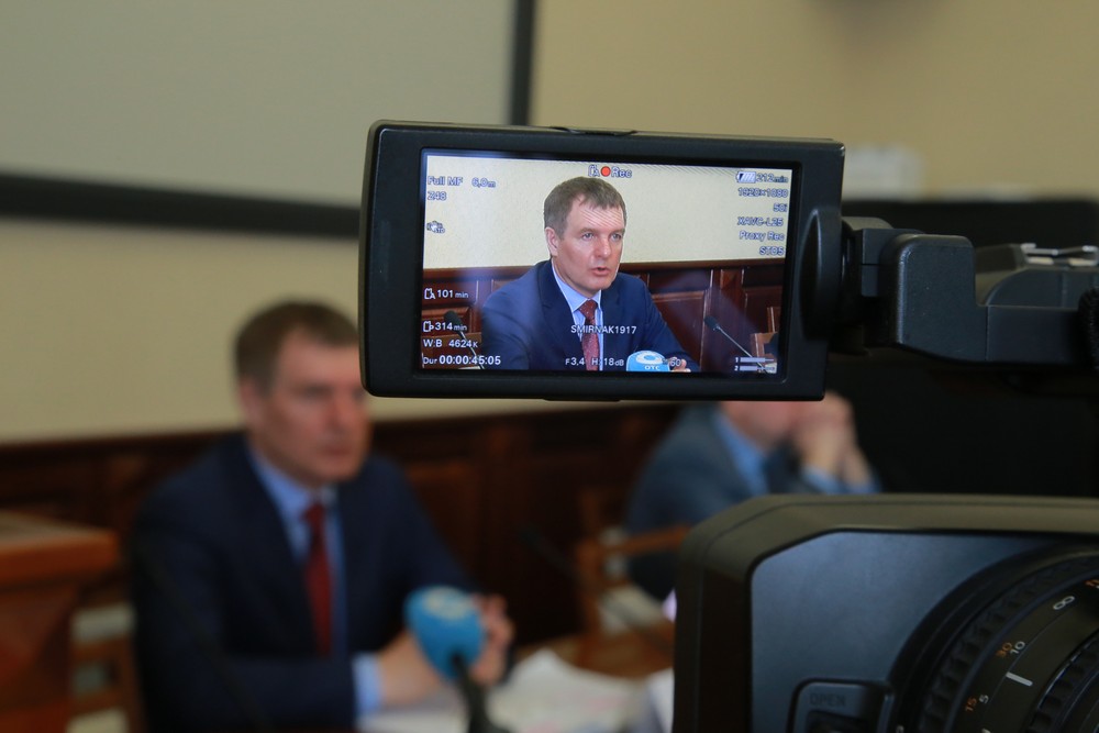 Пресс-конференция Виталия Витухина