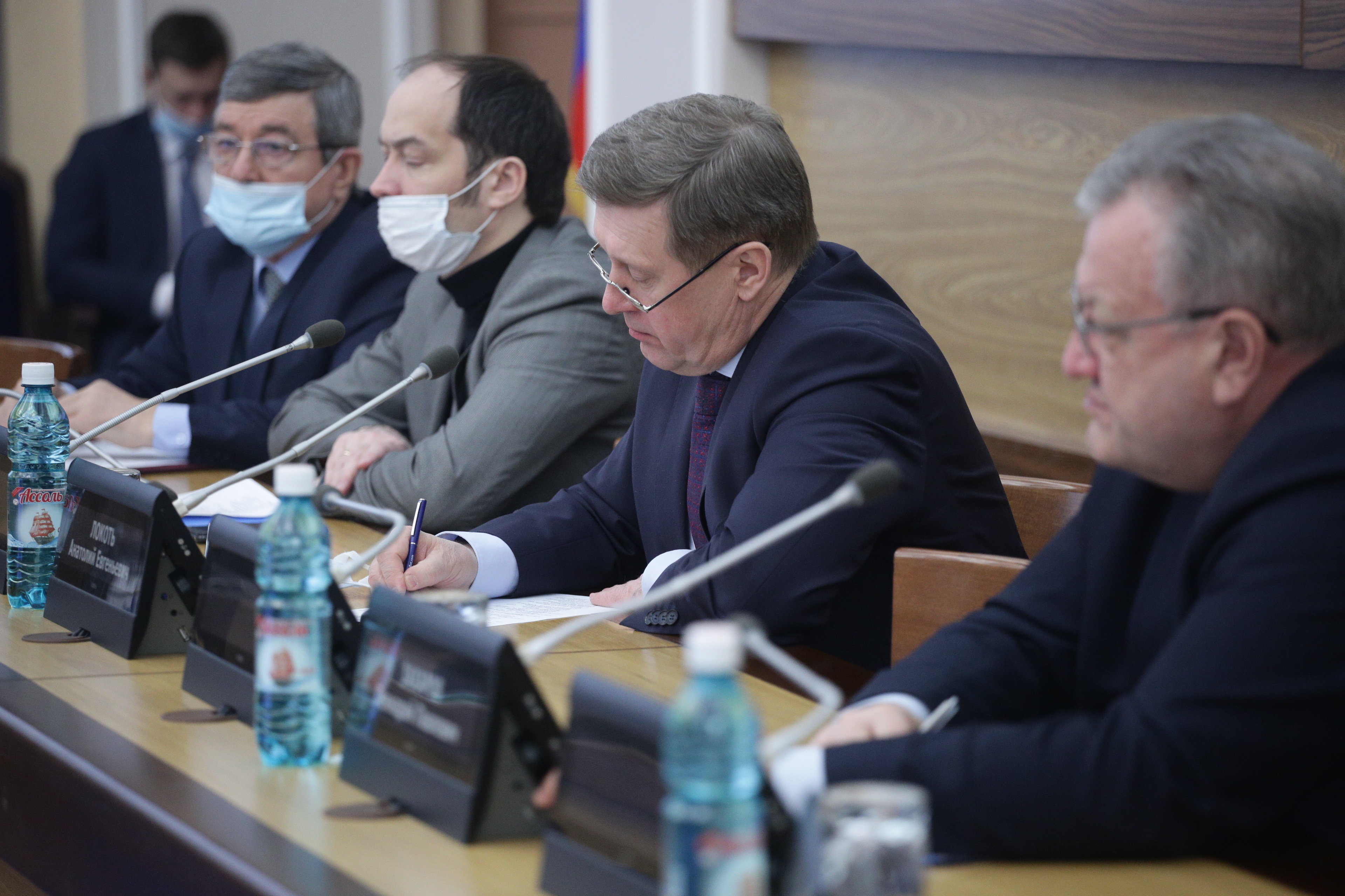 На подведении итогов работы департамента по ЧС за 2020 год