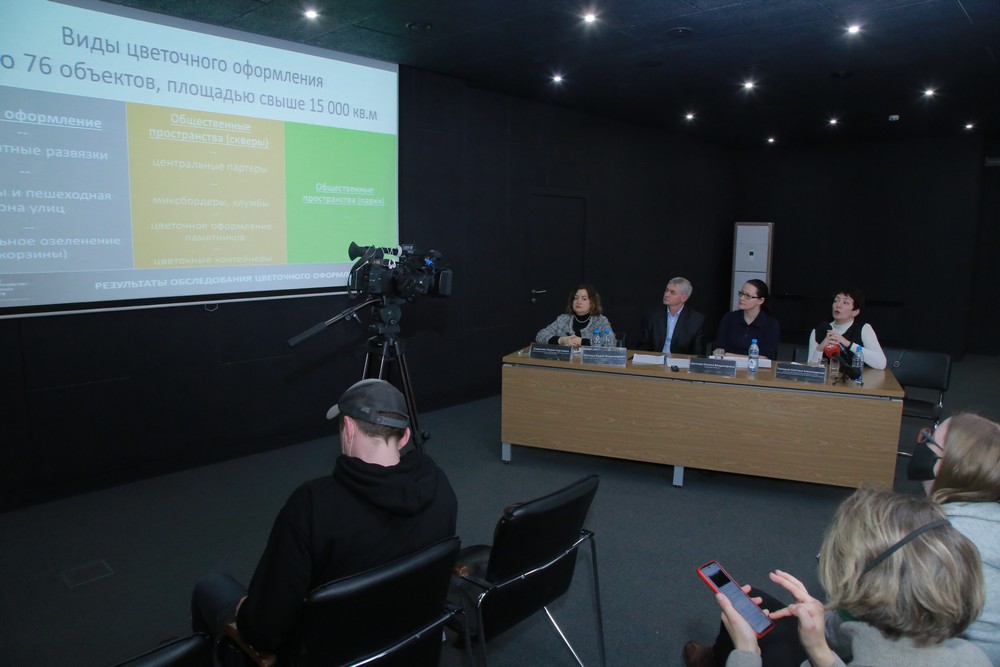 На пресс-конференции по итогам работы управления по благоустройству общественных пространств в 2020 году