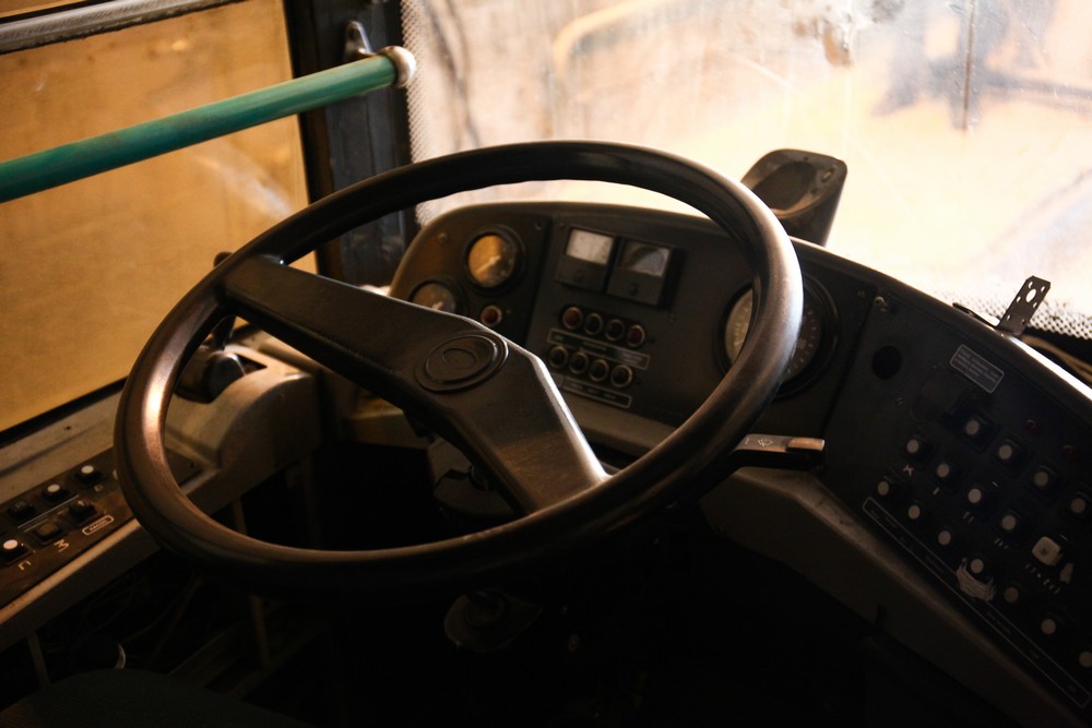 Один из тверских троллейбусов до ремонта