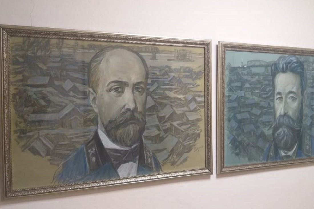 Григорий Будагов и Николай Тихомиров