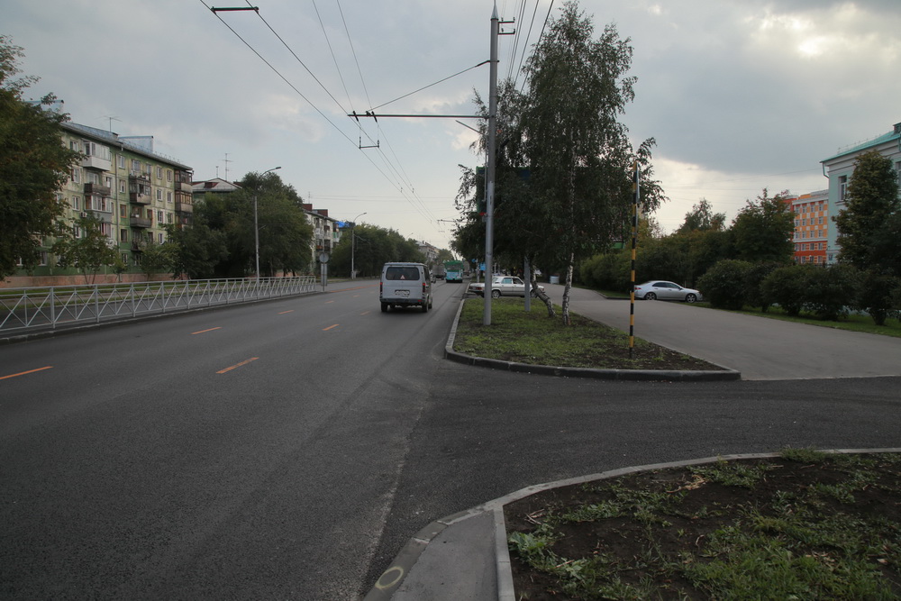 Завершающий этап ремонта на Владимировской (август 2020 года)