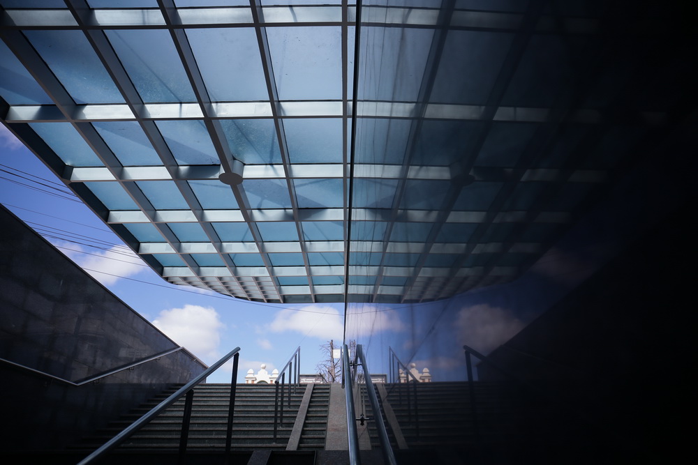 Переход на площади Ленина после ремонта. Апрель 2021 года