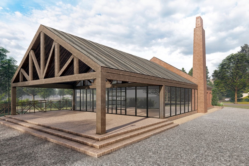 Проект парка в пойме Каменки