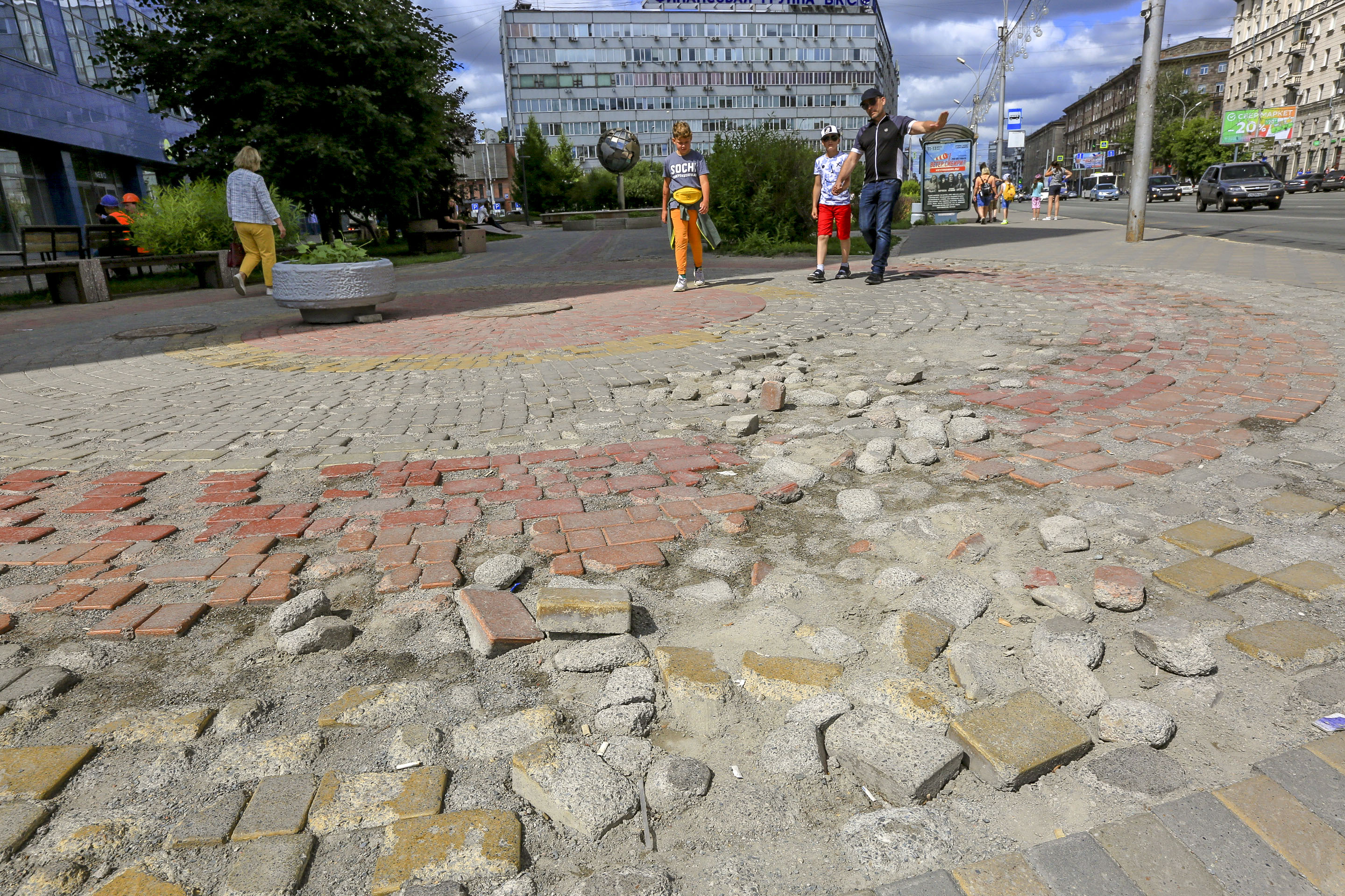 Как сквер на Орджоникидзе выглядит сейчас