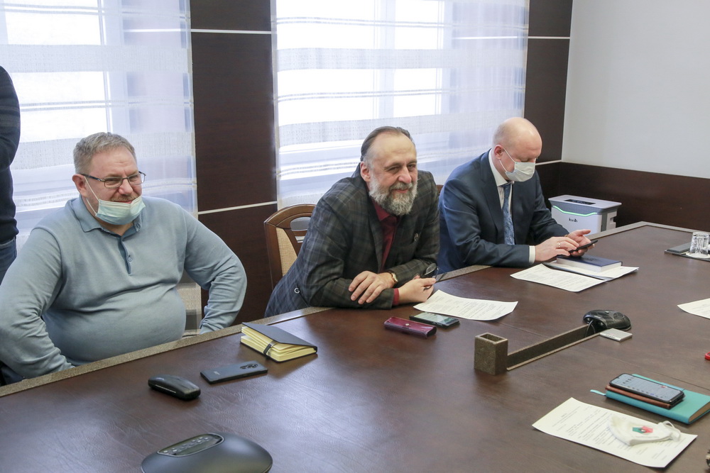 На обсуждении проекта благоустройства Первомайского сквера