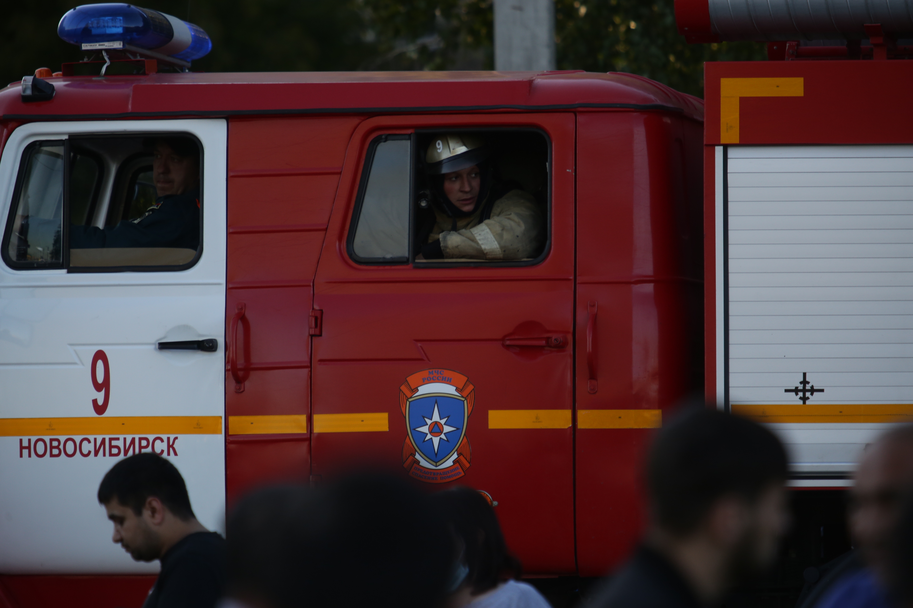 Тушение пожара на ГБШ. 14 июня 2021 года