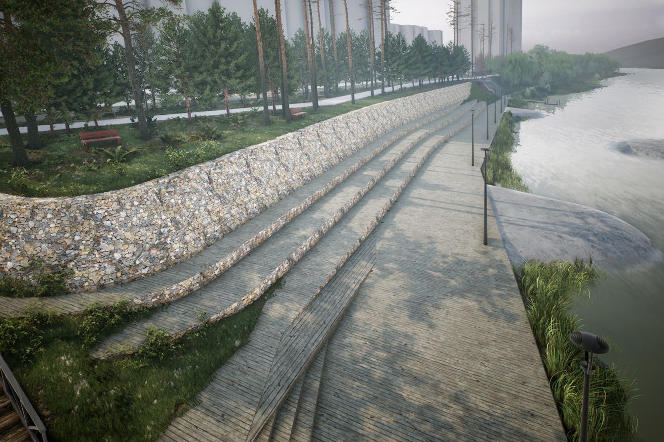 Каким запланировали парк на реке Ине