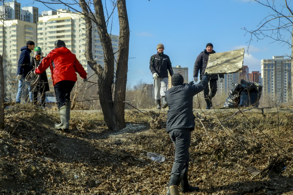 Общегородской субботник. 23 апреля 2022 года