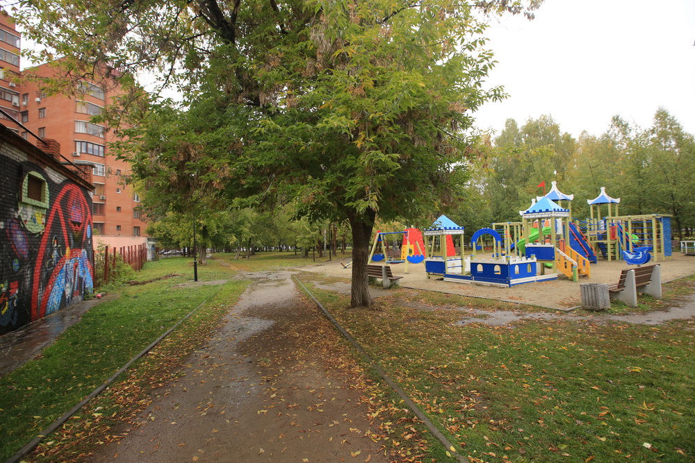 Граффити с Гагариным нарисовали на домах 30-х годов в Новосибирске