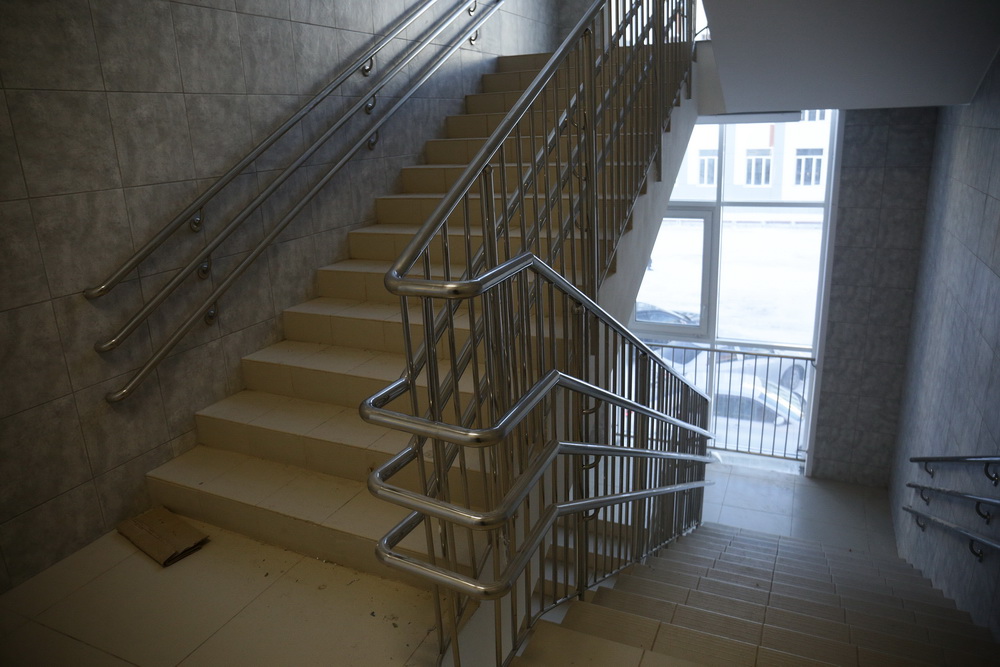 Новая школа в микрорайоне «Родники». Ноябрь 2021 года