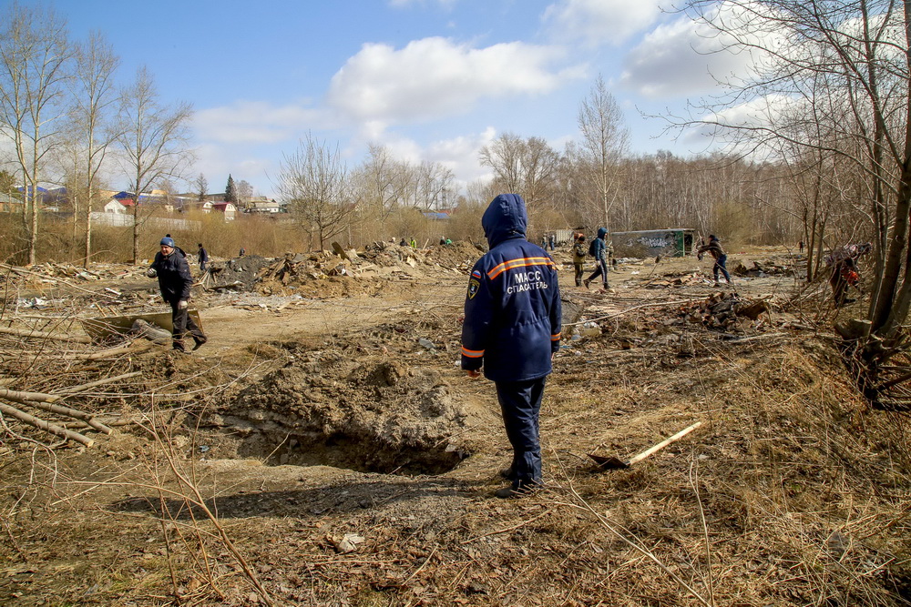 Общегородской субботник. 23 апреля 2022 года