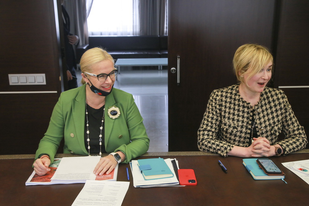 На обсуждении проекта благоустройства Первомайского сквера