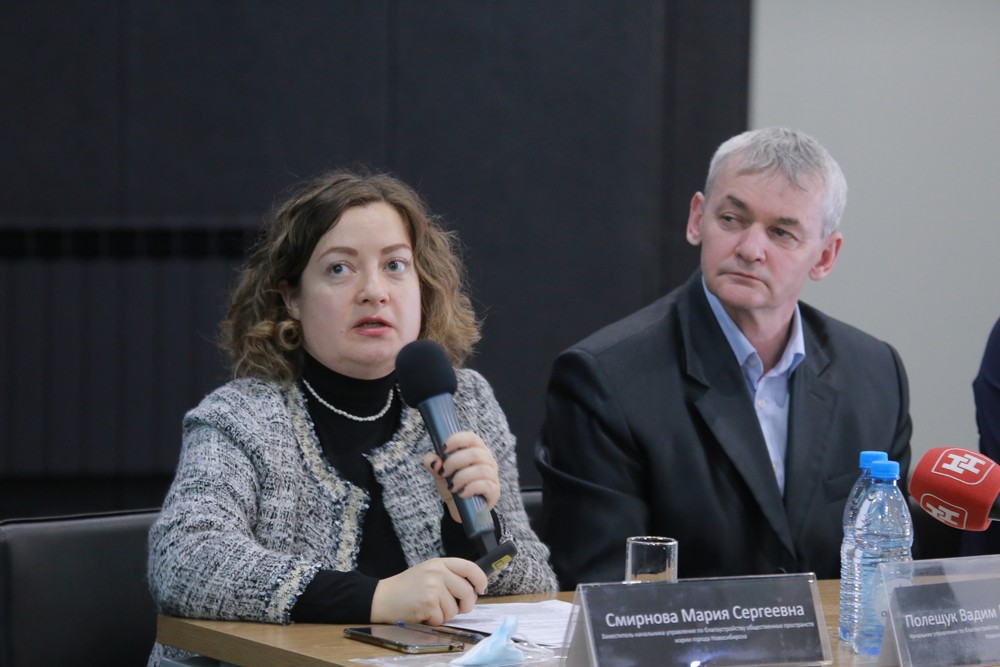 На пресс-конференции по итогам работы управления по благоустройству общественных пространств в 2020 году