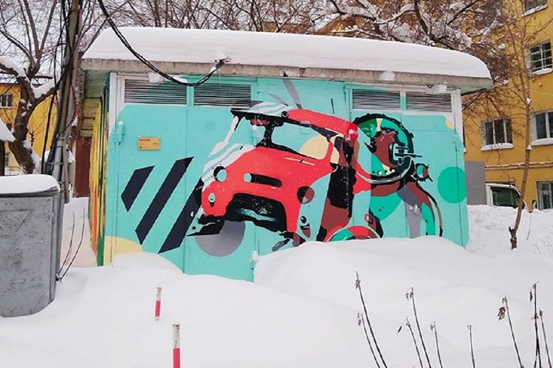 Работы художника Алексея Асеева. Зима, 2018