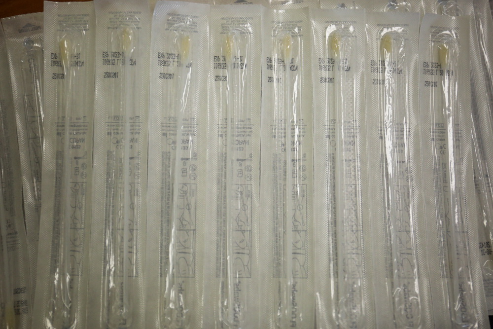 Наборы для сдачи мазка из-за щеки