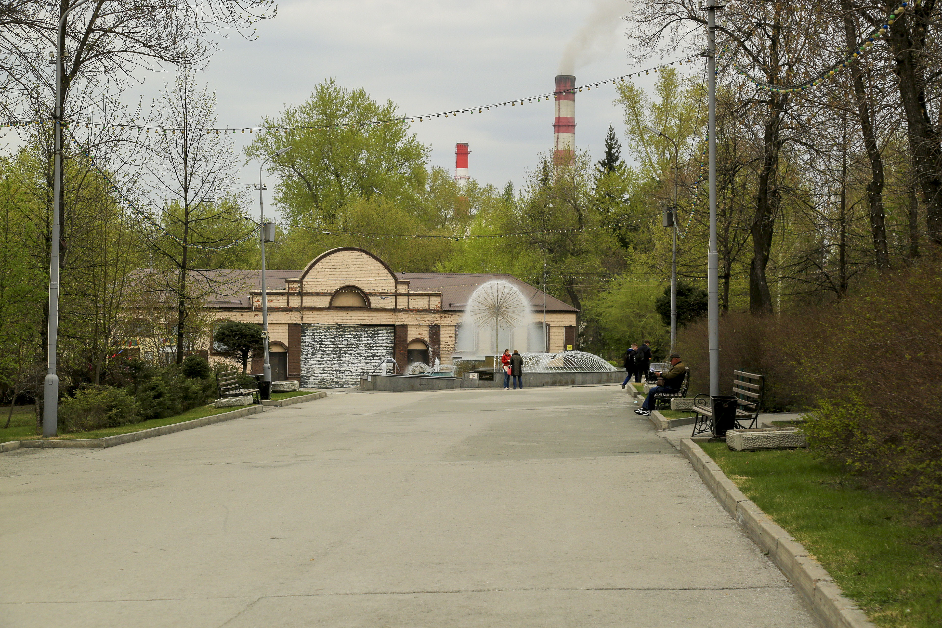 Так парк Кирова выглядит сейчас. Май 2023 года