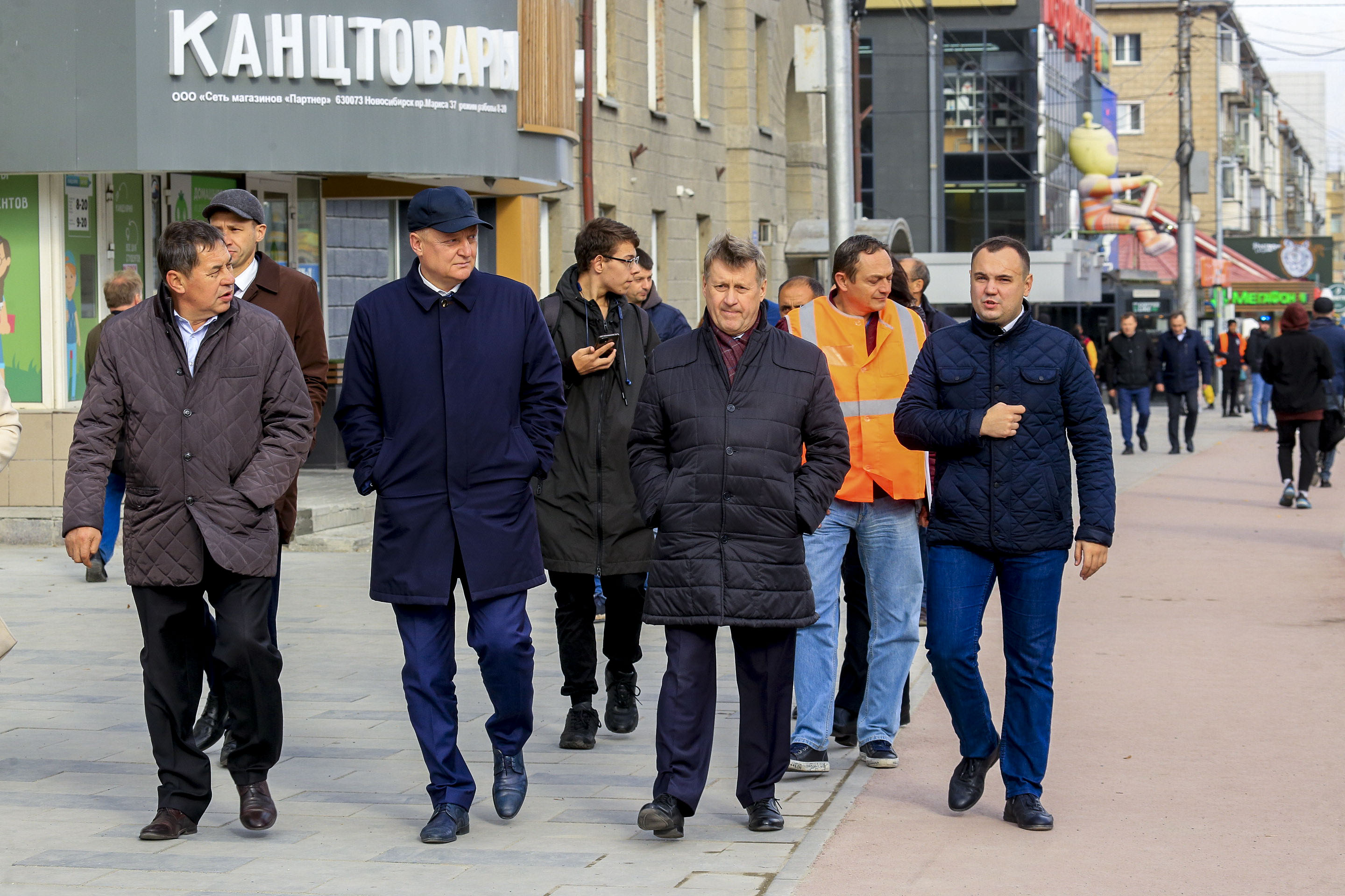 Завершающая стадия ремонта на проспекте Маркса. 12 октября 2022 года