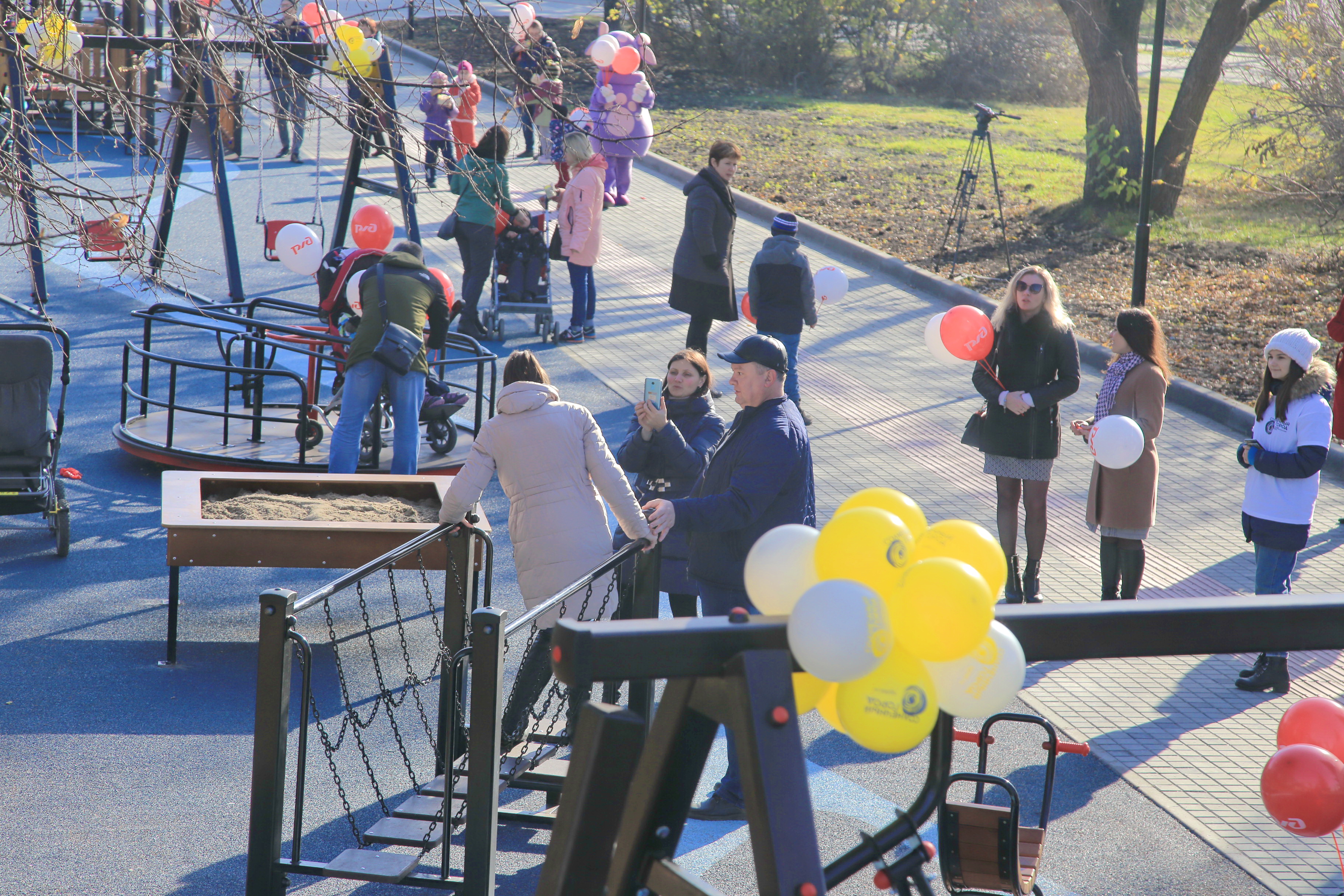 Михайловская набережная. Октябрь 2018 года