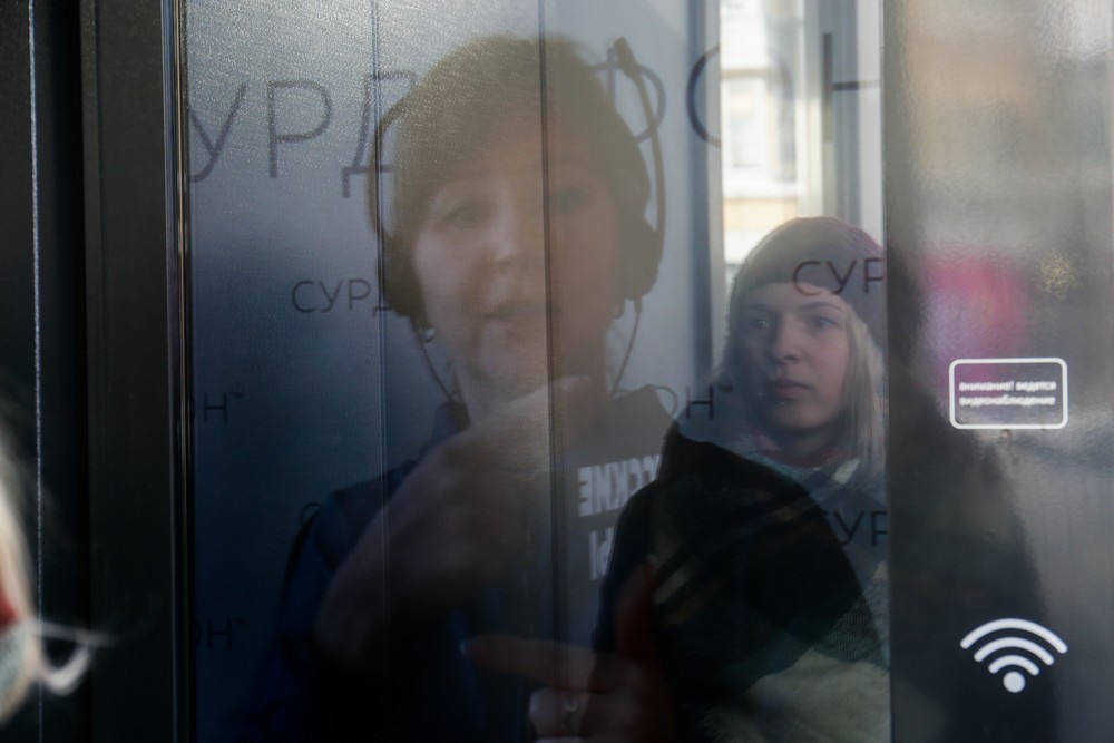 Открытие «умной» остановки с сурдопереводом. Ноябрь 2019 года