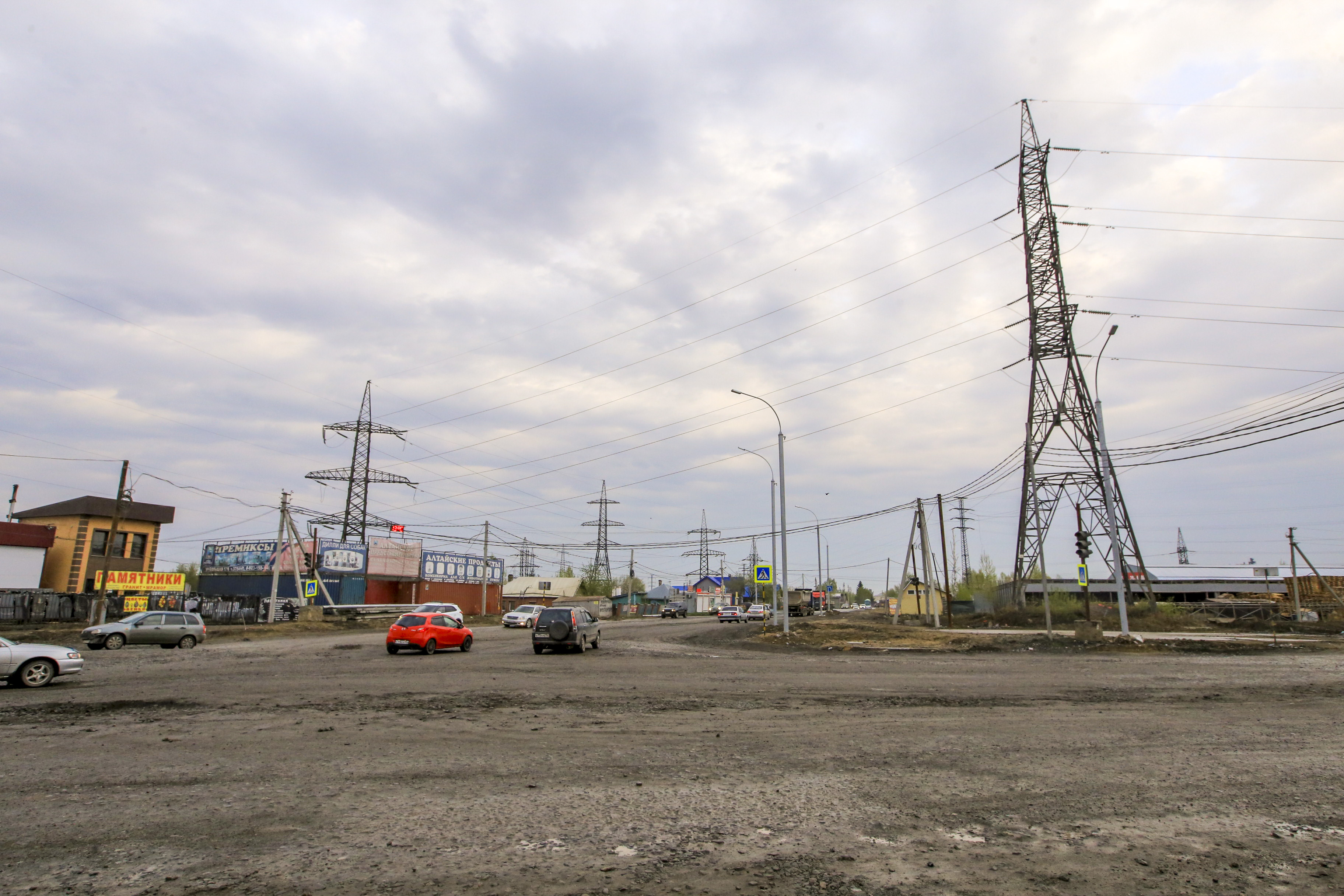 Процесс реконструкции улицы Большой (апрель 2020 года)