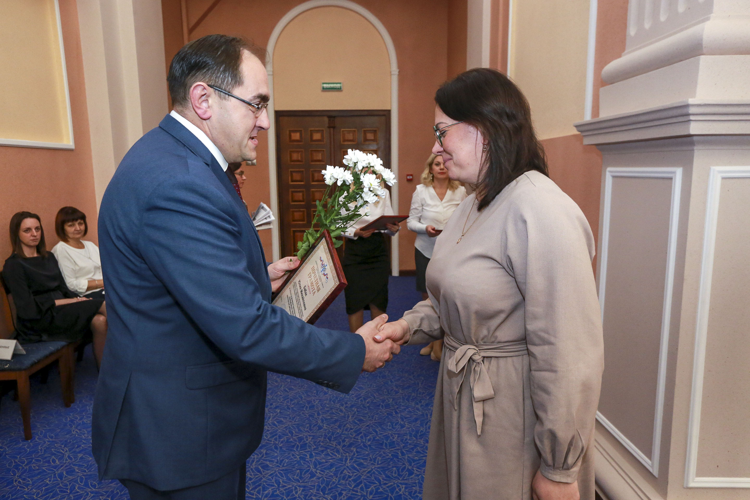 Награждение работников транспортной сферы. 27 октября 2023 года