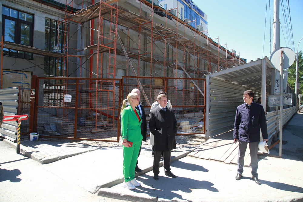 Реконструкция здания для театра Афанасьева. Июнь 2022 года